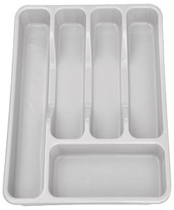 ORGANIZADOR DE GAVETA C/ 5 DIV 33 X 27 X 4,6 CM
