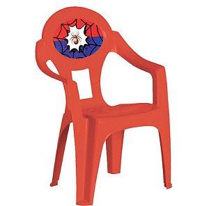 POLTRONA INFANTIL VERMELHO - LABEL ARANHA