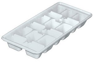 FORMA DE GELO   28X9,5X3 CM - CAIXA C/ 12 PEÇAS