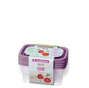 FACIL - CONJ C/ 04 POTES RET 280ML