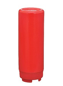 BISNAGA DOSADORA PRO 600ML VERMELHA FECHADO