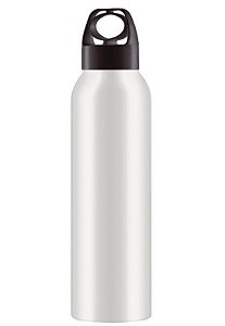 GARRAFA 800ML TAMPA PRETA ANEL NUDE GEADA