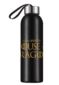 GARRAFA 800ML TAMPA INOX HOUSE OF THE DRAGON