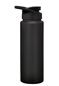 GARRAFA SQUEEZE 750ML LISA PRETA