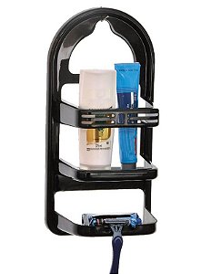 PORTA SHAMPOO PRETO