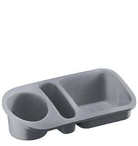 ORGANIZADOR DE PIA PLUS CINZA