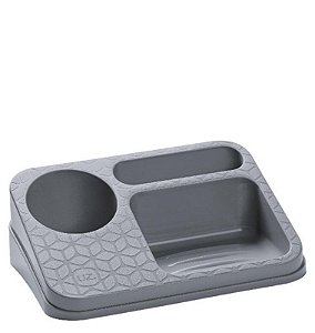 ORGANIZADOR DE PIA PREMIUM CINZA