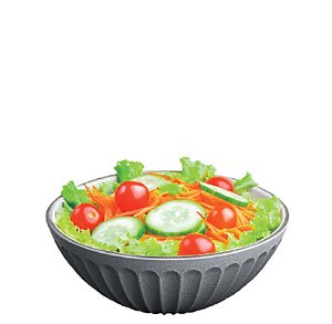 SALADEIRA 1,5L CINZA