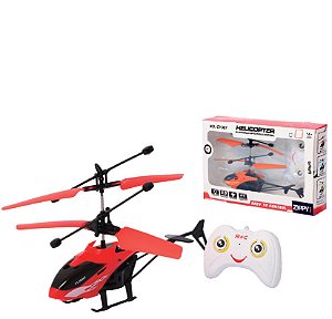 ZIPPY - HELICOPTERO CONTROLE REMOTO VERMELHO