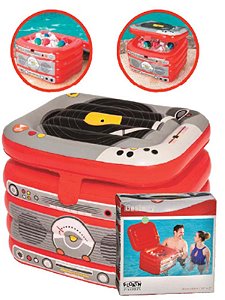 COOLER INFLÁVEL 31L - CAP. ATÉ 45 LATAS - 61X53 CM ( 43184 )
