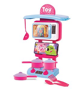 TOY CHEF - COIFA C/ FOGÃO - SOLAPA