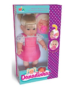 BONECA COLEÇÃO DANADINHAS LOIRA 33 CM