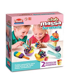 CLUB MASSA SORVETERIA C/ 02 POTES (50G)