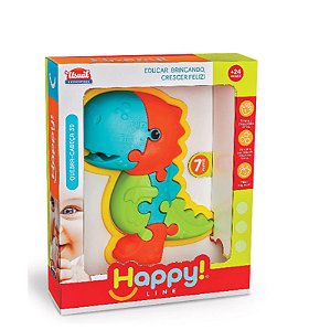 HAPPY LINE - QUEBRA CABEÇA DINO