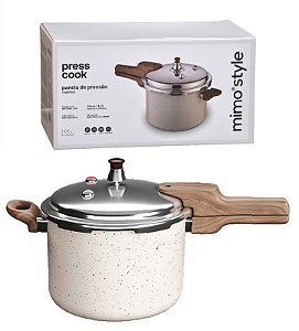 PRESSCOOK - PANELA DE PRESSÃO 4,2L MÁRMOL