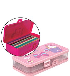 ORGANIZADOR C/ TRAVA HELLO KIT - 20 X 10,8 X 4,8 CM