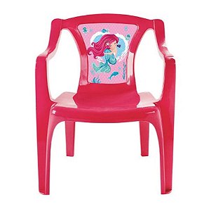 POLTRONA INFANTIL ROSA C/LABEL - 42 X 30 X 51 CM