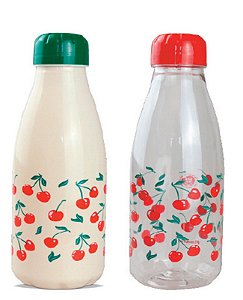 GARRAFA PET PARIS 600ML CEREJA