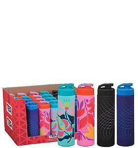 GARRAFA SQUEEZE ROMA 700 ML EMBORRACHADO DEC