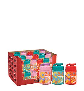 GARRAFA SQUEEZE ROMA 300 ML EMBORRACHADO DEC