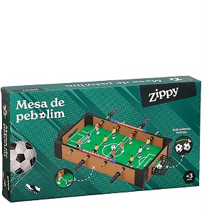 ZIPPY - JOGO MINI MESA DE PEBOLIM 49 X 33 X 6 CM