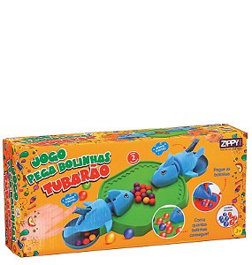 ZIPPY - JOGO PEGA BOLINHAS TUBARAO
