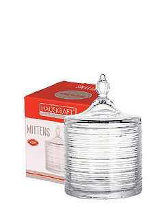 GLASS - POTICHE MITTENS - Ø10 X 15,5 CM