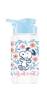 GARRAFA SQUEEZE 500ML SNOOPY FLORAL
