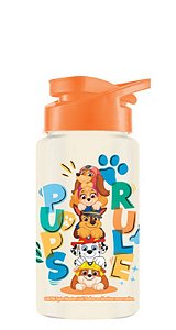 GARRAFA SQUEEZE 500ML PATRULHA CANINA TURMA BEGE
