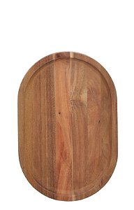 WOOD - BANDEJA OVAL ACACIA 30 X 12 X 2 CM