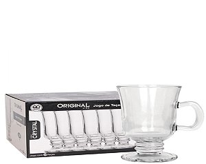 TACA CAPPUCCINO 250 ML - CAIXA C/ 6 PEÇAS