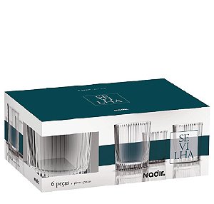 SEVILHA COPO ROCKS 350 ML - JG C/ 06 PCS