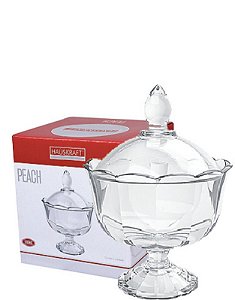 GLASS - POTICHE PEACH - Ø12 X 17 CM