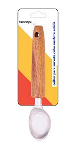 WOOD - COLHER SORVETE ACACIA 20,5 X 3,5 X 4,2 CM