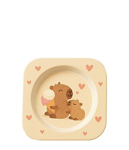 ECOKITCHEN - PRATO BOWL P/ REFEICAO CAPIVARA 14 CM