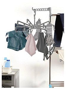 VARAL GUARDA-CHUVA P/ 16 PRENDEDORES 45 X 45 X 28 CM