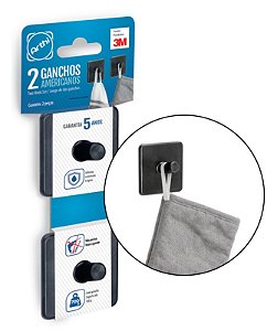 BLACK - CONJUNTO C/ 2 GANCHOS AMERICANOS