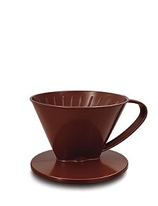 PORTA FILTRO DE CAFE TAM. 100 - MARROM