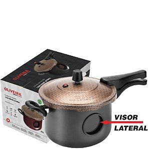 PANELA DE PRESSÃO 4,5L VISOR LATERAL FECHAM. EXT.