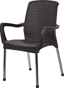 RATTAN - POLTRONA 57,5 X 54 X 85 CM ( 180 KG )