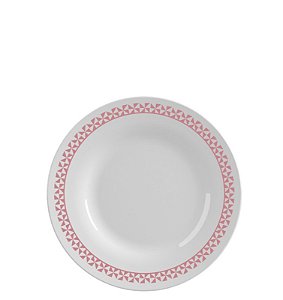 OPALINE MENU PRATO SOBREMESA 19 CMS GEOMETRIC - CAIXA C/ 24 PEÇAS