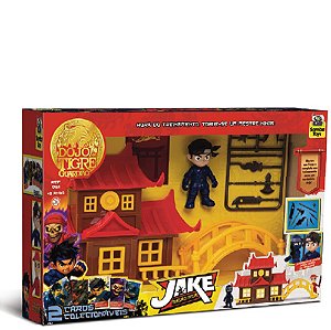 JAKE - DOJO SIMPLES C/ 1 PERSONAGEM E 2 CARDS