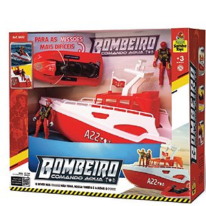 BARCO / IATE - BOMBEIRO C/ JET SKI E 2 PERSONAGENS