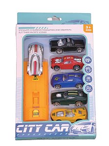ZIPPY - CARRINHO DIE-CAST RODA LIVRE JG C/ 06 ESPORTIVO C/ DISP