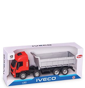 CAMINHAO IVECO TECTOR TETO ALTO BI-TRUCK BASCULANTE