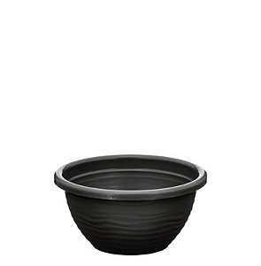 VASO REDONDO ONDULADO 4,2L PRETO