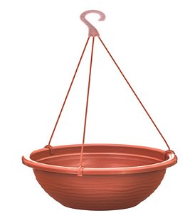 VASO REDONDO ONDULADO 4,2L CERAMICO SUSPENSO