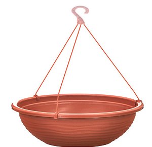 VASO REDONDO ONDULADO 7,7L CERAMICO SUSPENSO