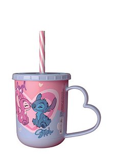 CANECA LUDICA 360 ML STITCH - CAIXA C/ 12 PEÇAS