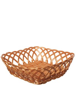 RATTAN - CESTO QUAD LILY 23,5 X 23,5 X 9CM